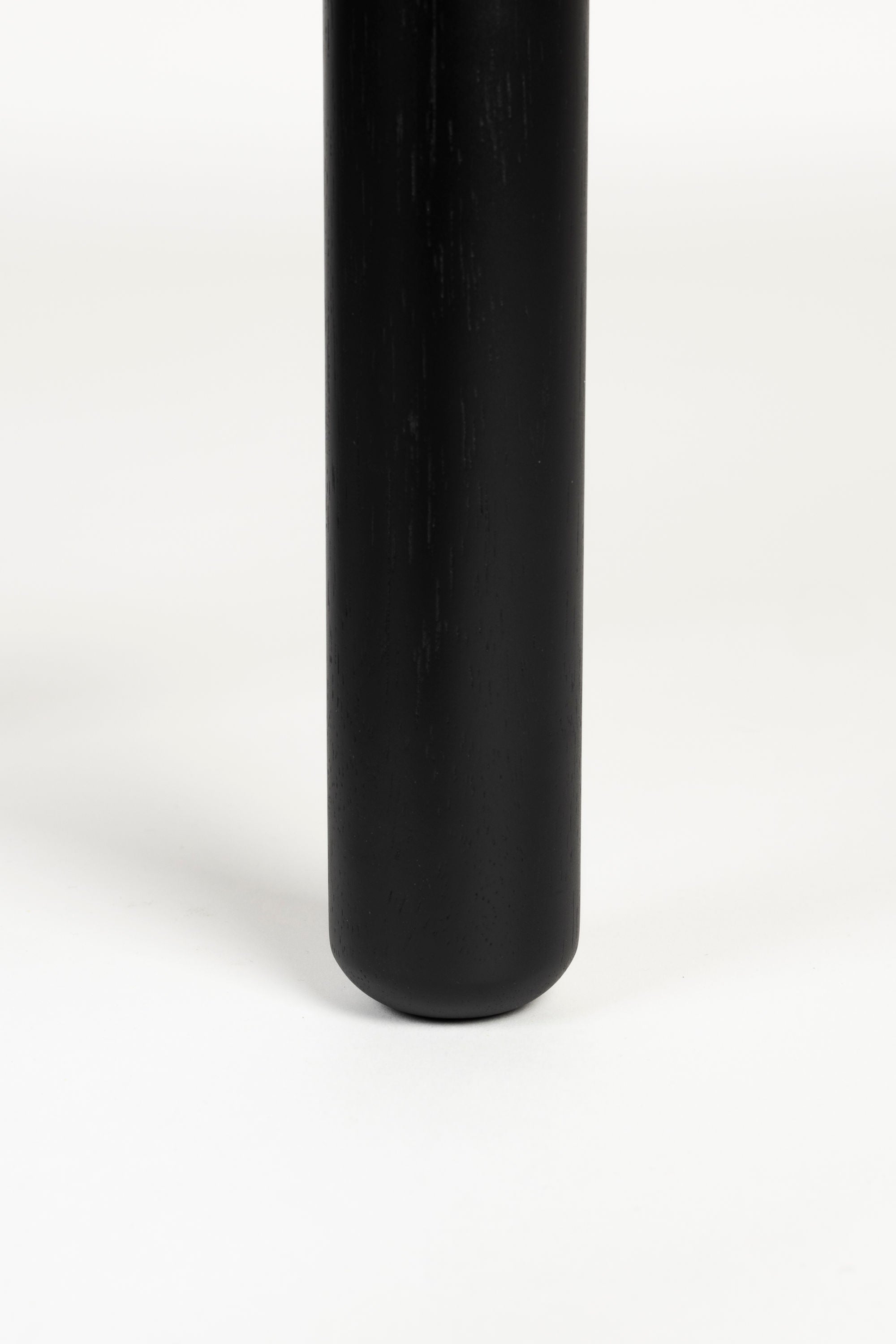 Zuiver Storm Black Oak Wood Round Coffee Table